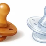 Tétine caoutchouc VS silicone : comparaison